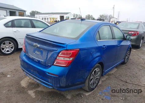 2018 Chevrolet Sonic Lt Auto from USA, damaged, VIN 1G1JD5SB9J4106065